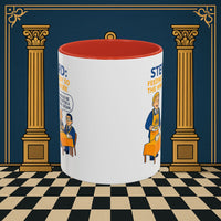 Masonic Mugs - Refreshment of Reason - Steward Printify