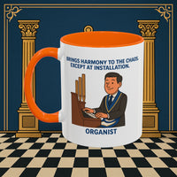 Masonic Mugs - Harmony Amid Chaos - Provincial Organist Printify