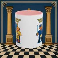 Masonic Mugs - Accent Coloured 11oz Mug - Masonic Mayhem - Inner Guard Printify