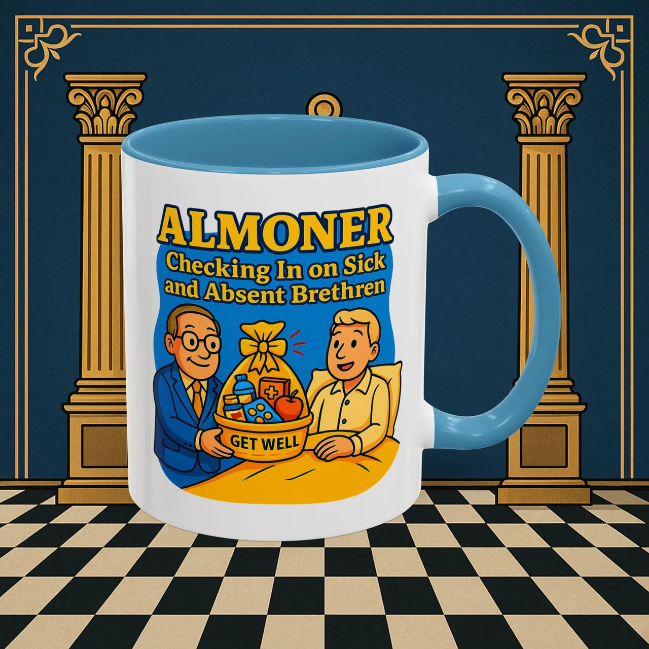 Masonic Mugs - Caring Compassion - Almoner Printify