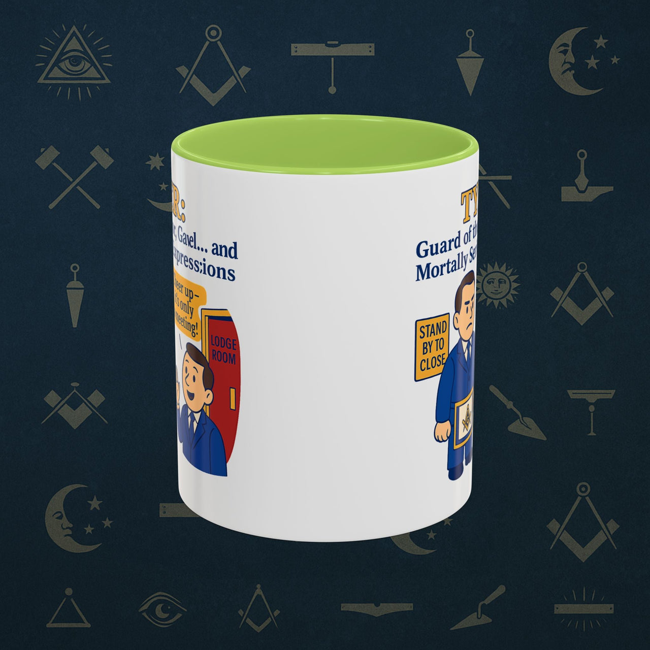 Masonic Mugs - Masonic Mysteries - Tyler Printify