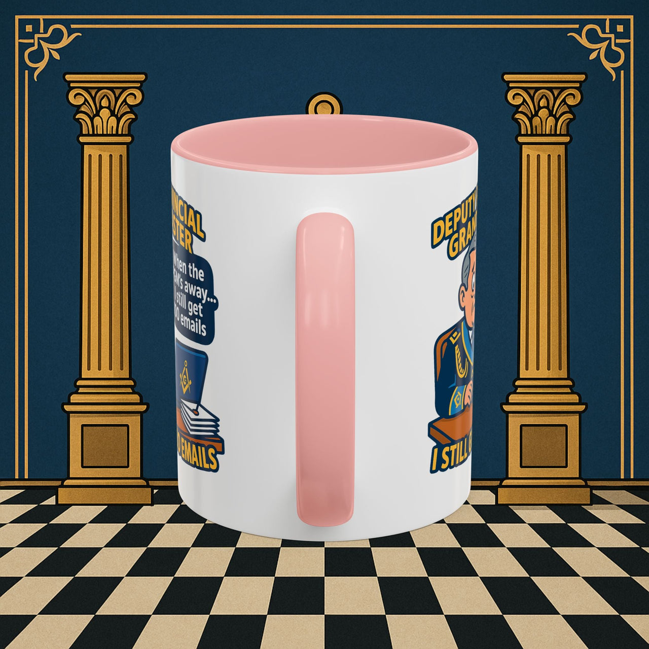 Masonic Mugs - Email Overload - Deputy Provincial Grand Master Printify