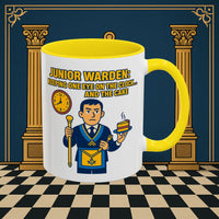 Masonic Mugs - Masonic Vigilance: Junior Warden's Timekeeping Duty,  Junior Warden Printify