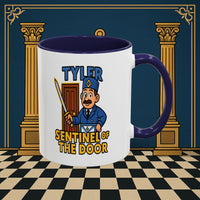 Masonic Mugs - Tyler's Watchful Guard - Tyler Printify