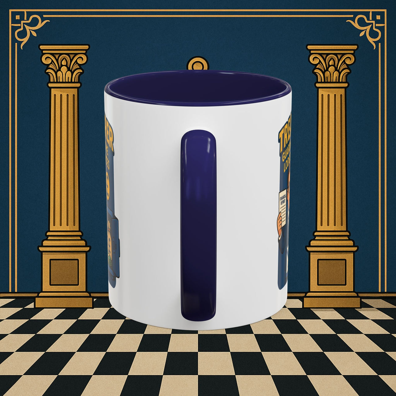 Masonic Mugs - Masonic Money Master - Treasurer Printify