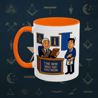 Masonic Mugs - The Masonic Moment - Worshipful Master Printify