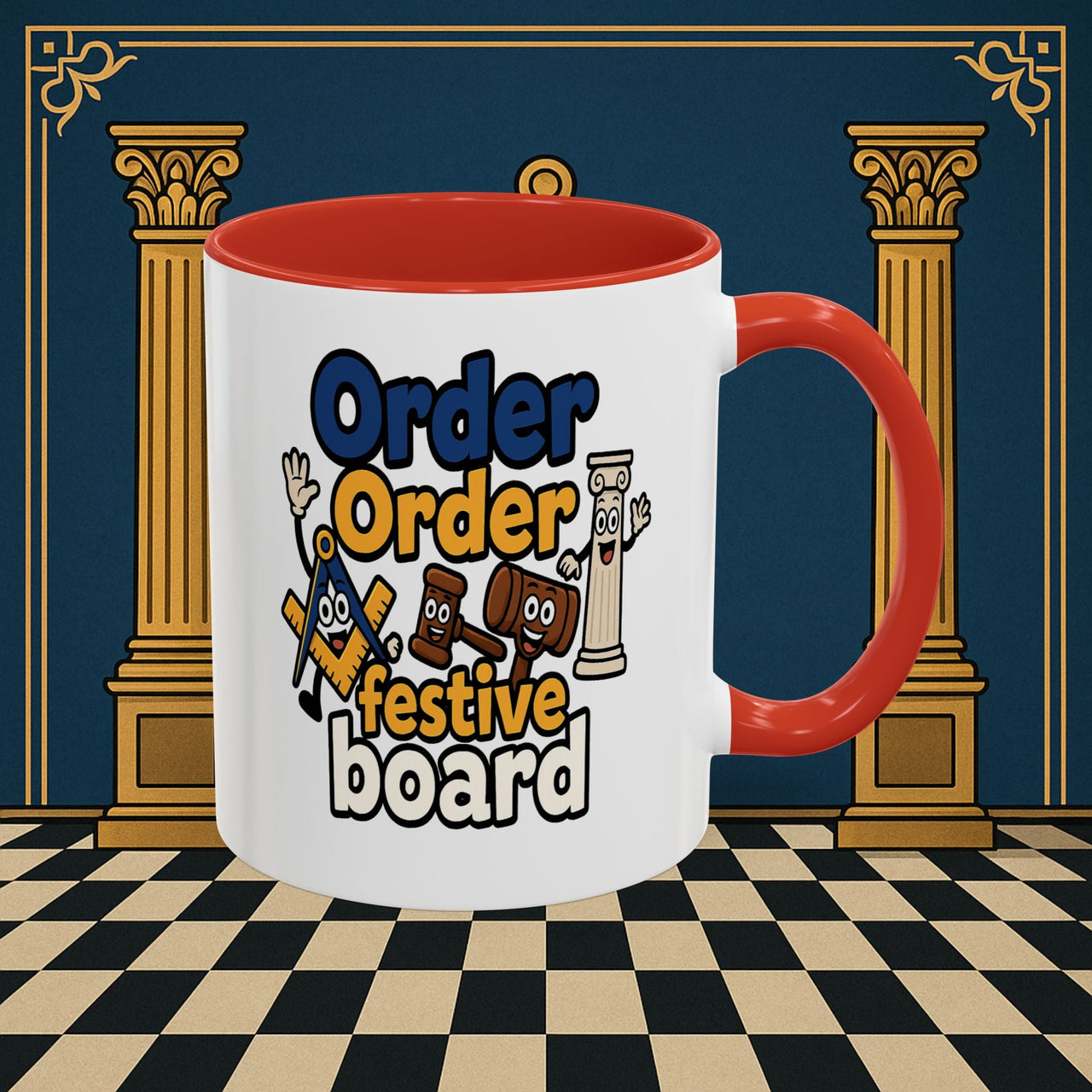 Masonic Mugs - Order Festive Board Printify