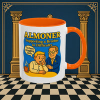 Masonic Mugs - Almoner's Assist - Almoner Printify
