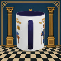 Masonic Mugs - Junior Warden: Tea Time is Sacred, Junior Warden Printify