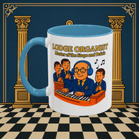 Masonic Mugs - Lodge Maestro - Organist Printify