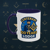 Masonic Mugs - Centennial Brotherhood - 100 years lodge anniversary Printify