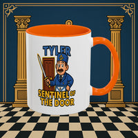 Masonic Mugs - Tyler's Watchful Guard - Tyler Printify