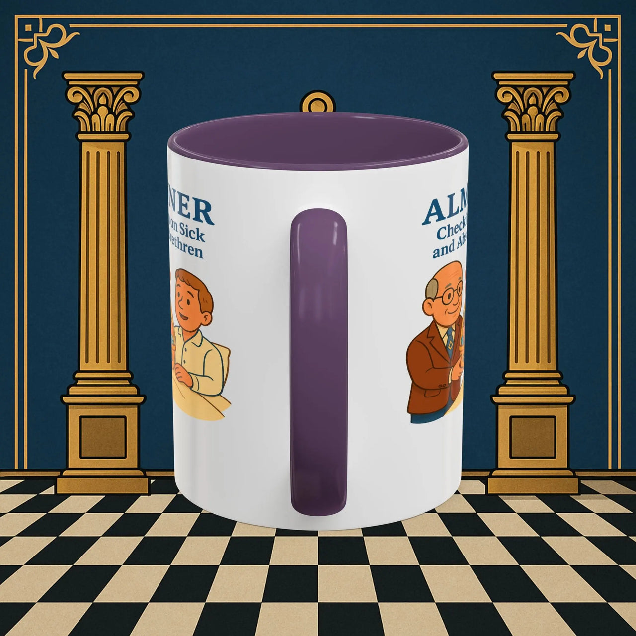 Masonic Mugs - Compassion Basket - Almoner Printify