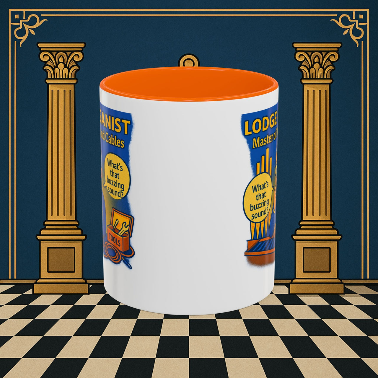 Masonic Mugs - Buzz Kill - Organist Printify