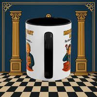 Masonic Mugs - Accent Coloured 11oz Mug - Wisdom Transfer Printify