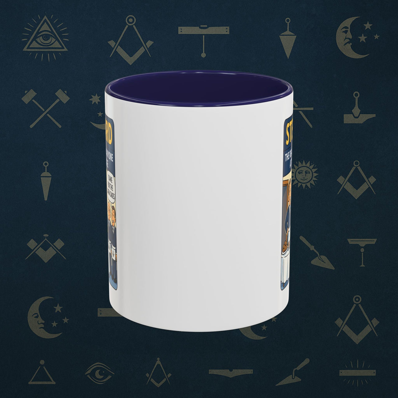 Masonic Mugs - Cake and Conspiracy - Steward Printify