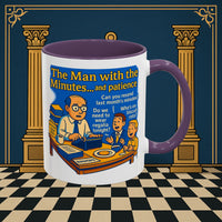 Masonic Mugs - Bureaucratic Blues - Secretary Printify