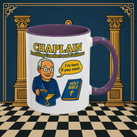 Masonic Mugs Ready to Go - Comfort in Faith - Chaplain Printify