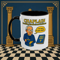 Masonic Mugs Ready to Go - Comfort in Faith - Chaplain Printify