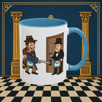 Masonic Mugs – Master of Improvisation (Accent Coloured 11oz Mug) Printify