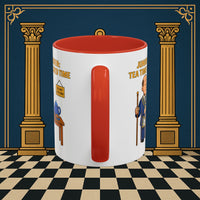 Masonic Mugs - Junior Warden: Tea Time is Sacred, Junior Warden Printify
