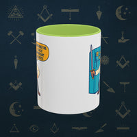Masonic Mugs - Secret Fridge Defender - Tyler Printify