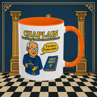 Masonic Mugs Ready to Go - Comfort in Faith - Chaplain Printify