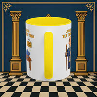 Masonic Mugs - Junior Warden: Tea Time is Sacred, Junior Warden Printify