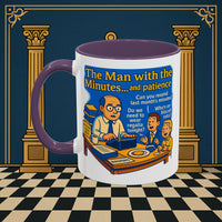 Masonic Mugs - Bureaucratic Blues - Secretary Printify
