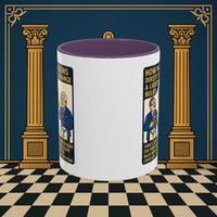 Masonic Mugs Ready to Go – How Many Masons? (Accent Coloured 11oz Mug) Printify