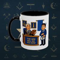 Masonic Mugs - The Masonic Moment - Worshipful Master Printify