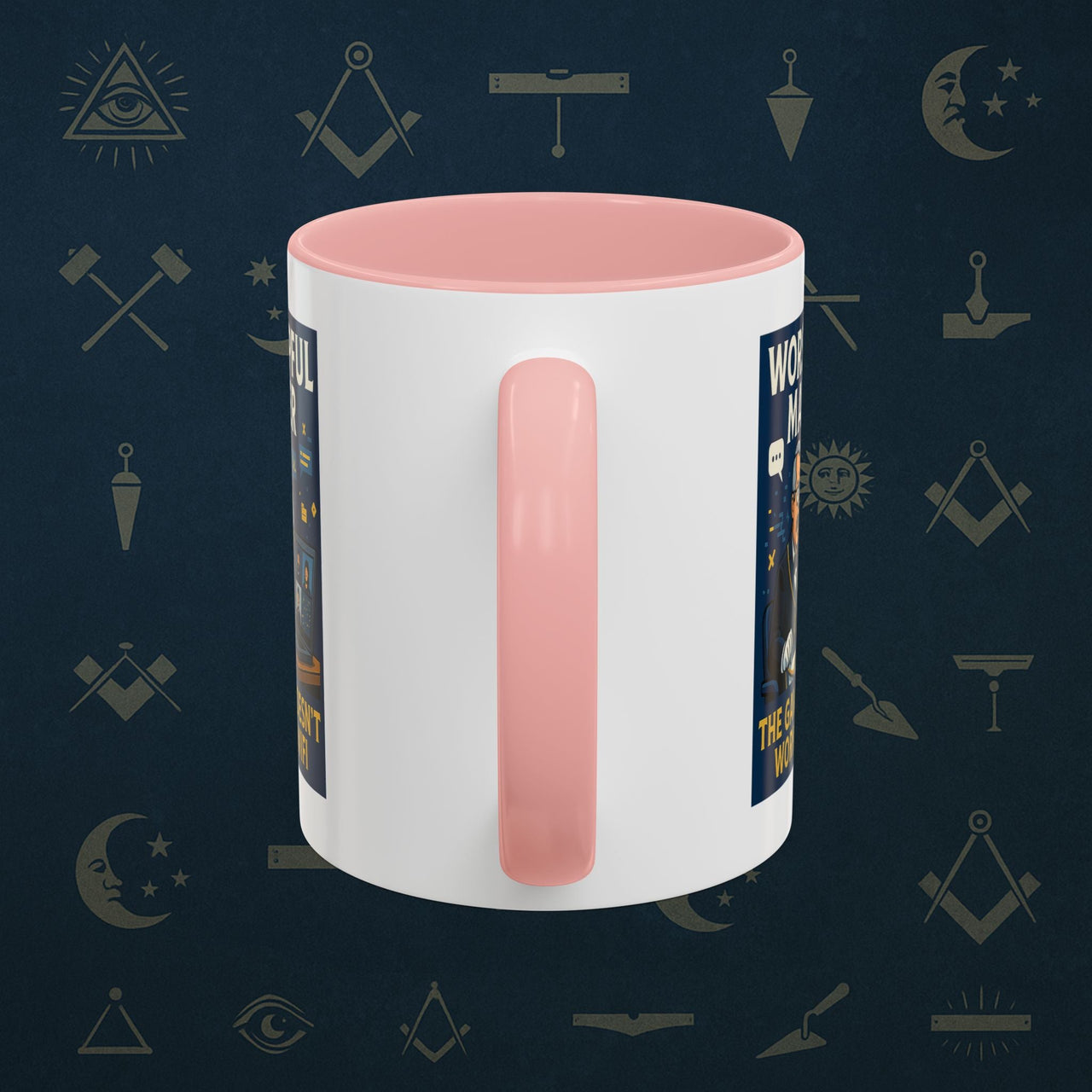 Masonic Mugs - Virtual Vertigo - Worshipful Master Printify