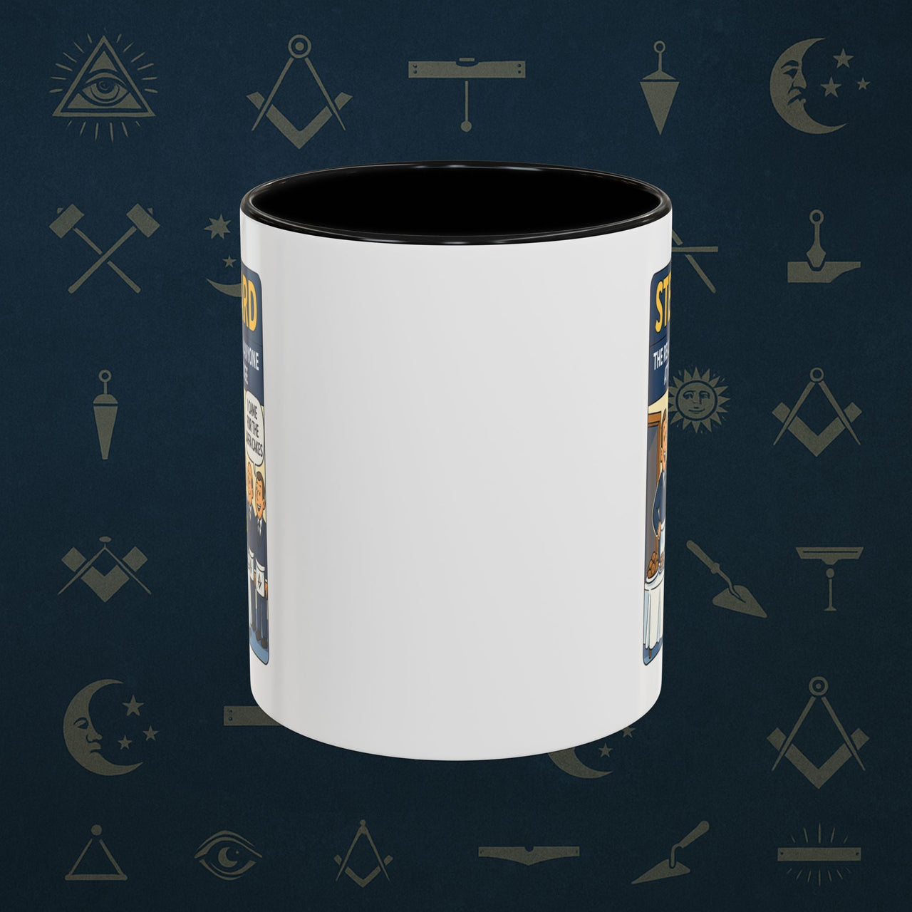 Masonic Mugs - Cake and Conspiracy - Steward Printify