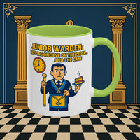 Masonic Mugs - Masonic Vigilance: Junior Warden's Timekeeping Duty,  Junior Warden Printify