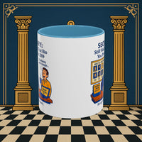 Masonic Mugs - Waiting Game - Secretary Printify