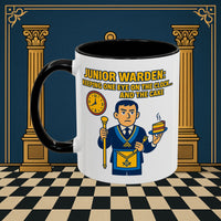 Masonic Mugs - Masonic Vigilance: Junior Warden's Timekeeping Duty,  Junior Warden Printify