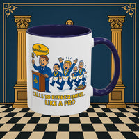 Masonic Mugs - Masonic Refreshment Revelry: Fraternal Lodge Humor, Junior Warden Printify