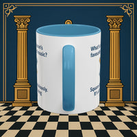 Masonic Mugs Ready to Go – Favourite Type of Music (Accent Coloured 11oz Mug) Printify