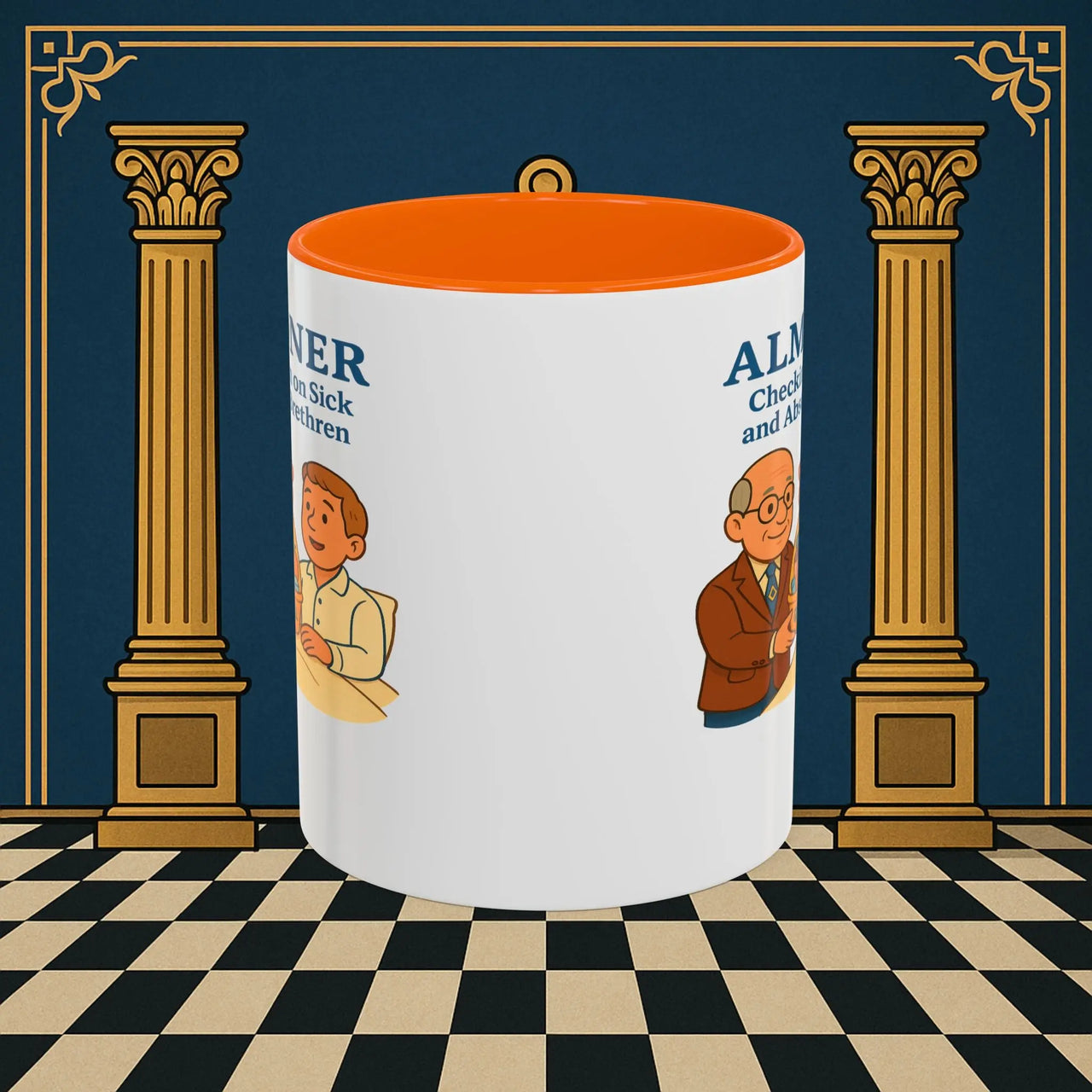 Masonic Mugs - Compassion Basket - Almoner Printify