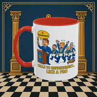 Masonic Mugs - Masonic Refreshment Revelry: Fraternal Lodge Humor, Junior Warden Printify