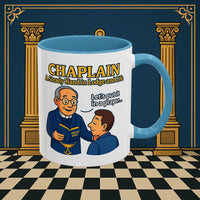 Masonic Mugs - Divine Guidance - Chaplain Printify