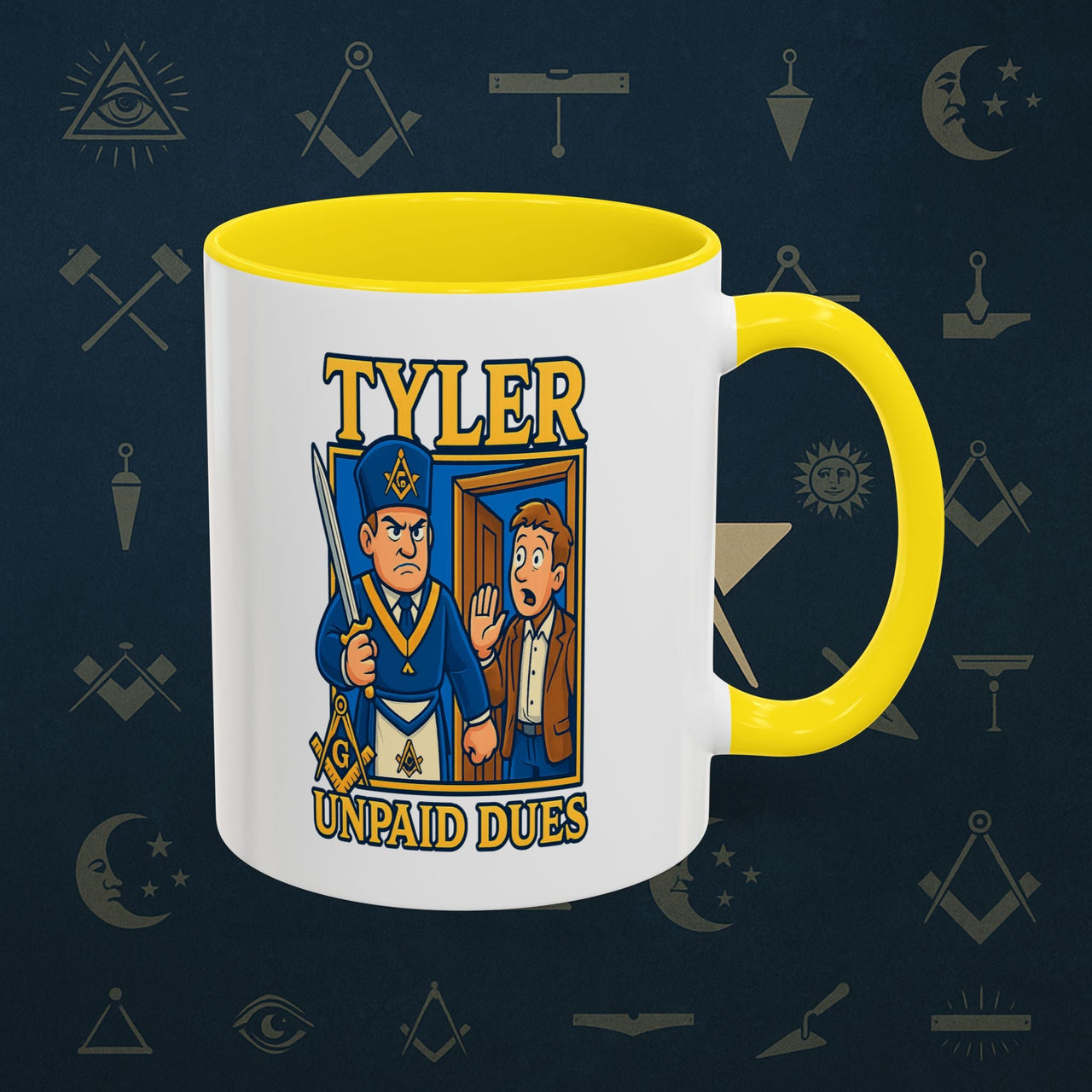 Masonic Mugs - Tyler's Reckoning - Tyler Printify