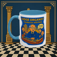 Masonic Mugs - Masonic Melodies - Organist Printify