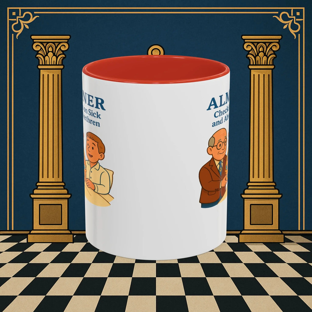 Masonic Mugs - Compassion Basket - Almoner Printify