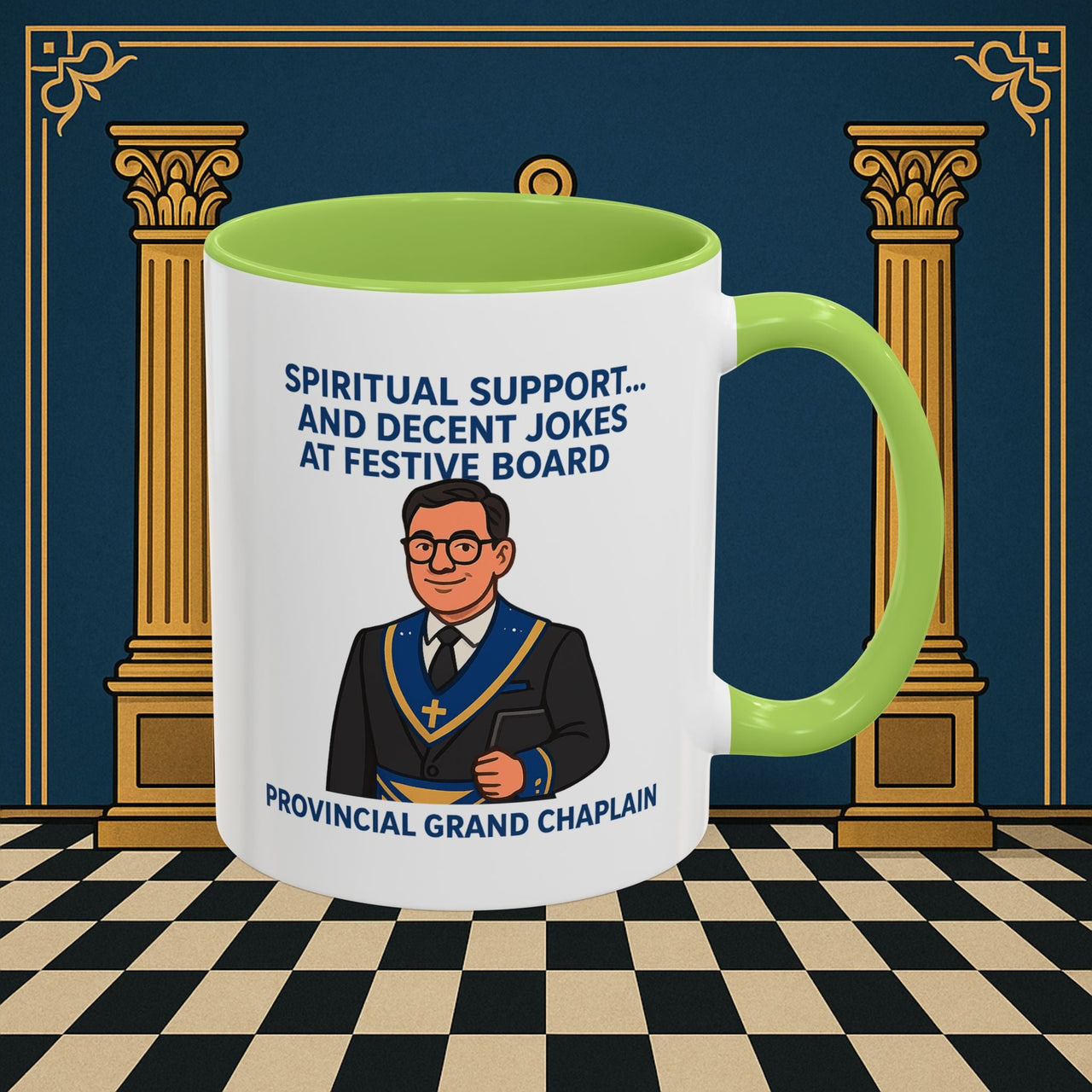 Masonic Mugs - Divine Humor - Provincial Grand Chaplain Printify