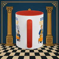 Masonic Mugs - Refreshment of Reason - Steward Printify