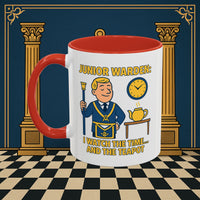 Masonic Mugs - Masonic Moments: Lodge Officer's Tea Time, Junior Warden Printify