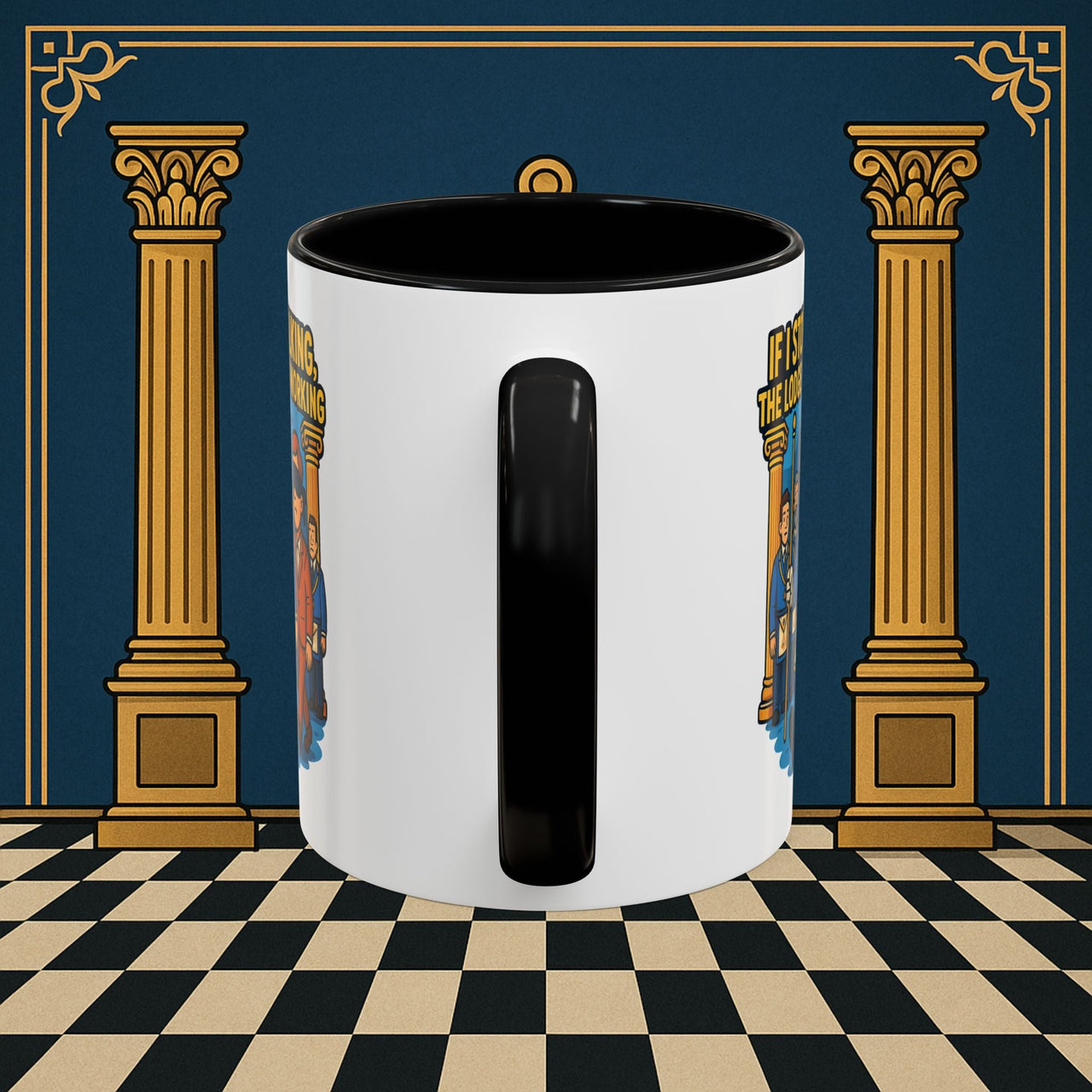 Masonic Mugs - Walking the Masonic Path - Senior Deacon Printify