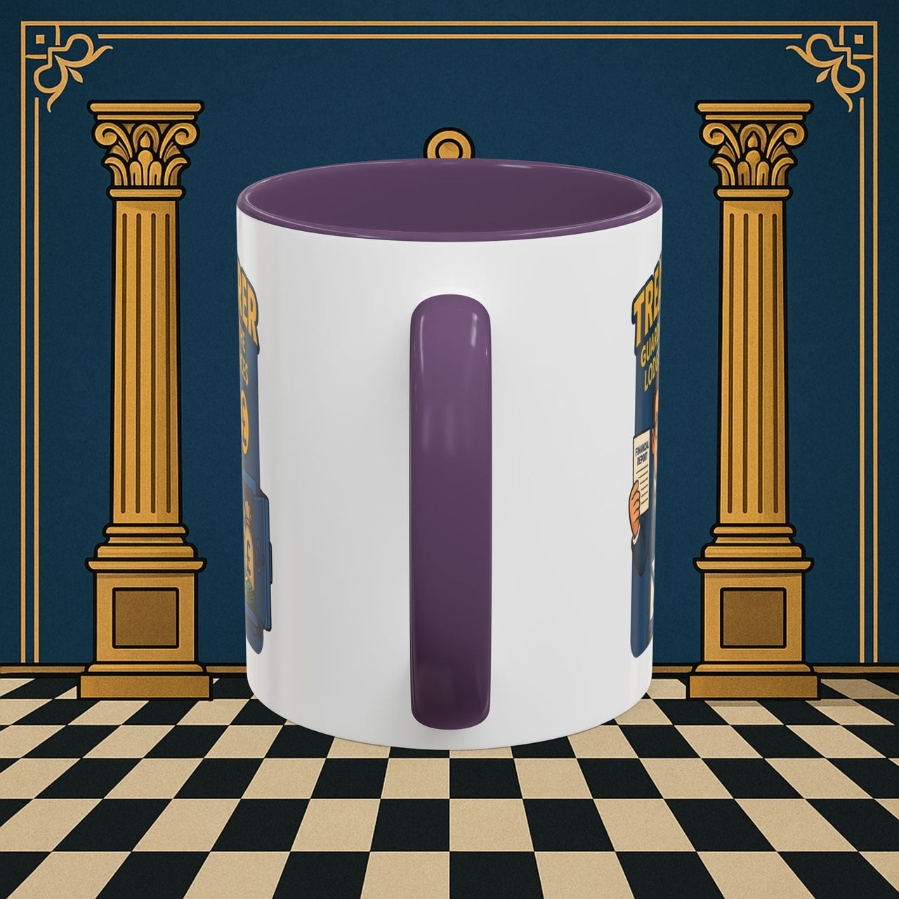 Masonic Mugs - Masonic Money Master - Treasurer Printify