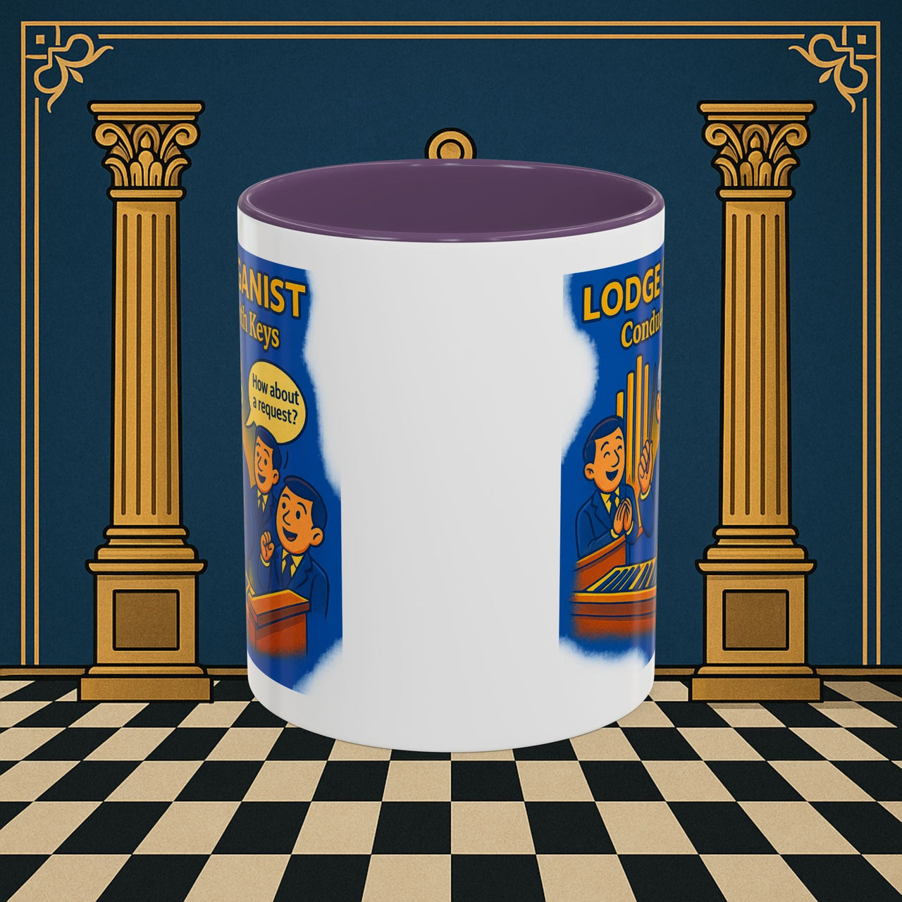 Masonic Mugs - Masonic Melodies - Organist Printify